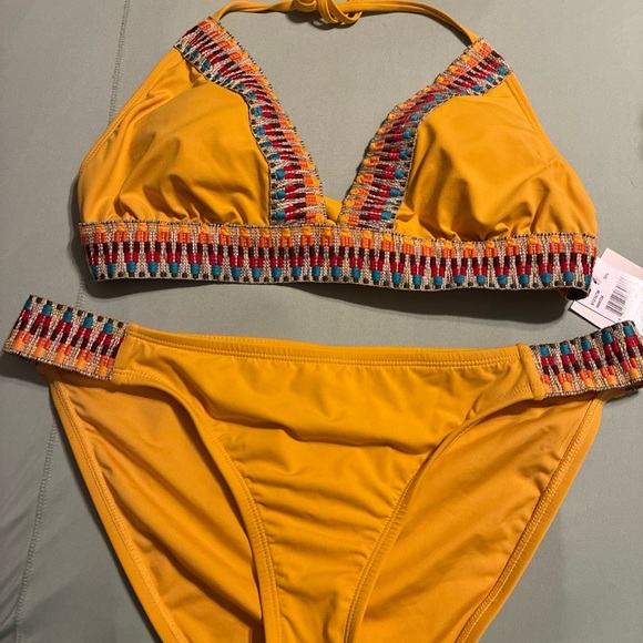 Becca ladies 2 piece bikini set size large - Picture 2 of 9